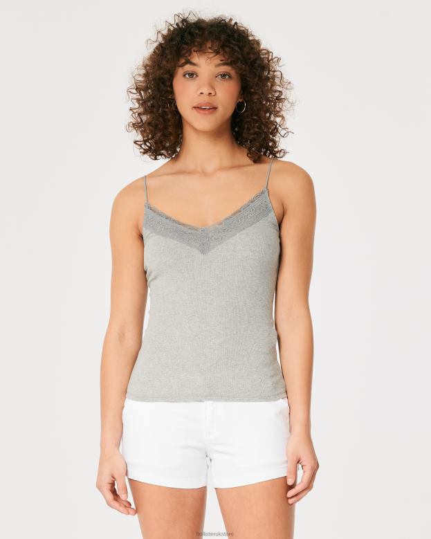 Bottoms Hollister Women Low-Rise Twill Chino Shorts 3\\ 48820481 White